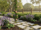 Sodo pergola su dekoracijomis 140 × 38 × 240 cm