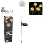 Saulės lempa „Kiaulpienė“ – LED, šiltai balta šviesa, 68 cm