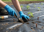 Agroplėvelė nuo piktžolių 1 x 30 m juoda 50 g/m²
