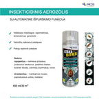 Ataka BOMB insekticidas skraidantiems ir ropojantiems vabzdžiams, 400 ml