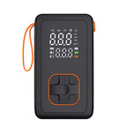 Nešiojama akumuliatorinė pompa su skaitmeniniu ekranu ir powerbank funkcija