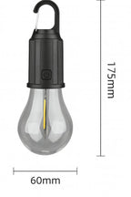 LED stovyklavimo žibintas