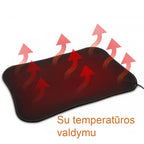USB šildomas kilimėlis su temperatūros valdymu 30 x 20 cm