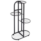 Metalinis augalų stovas 4 vazonams, 81,5 cm