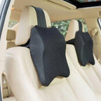 Ergonominių pagalvių rinkinys automobiliui JUODA