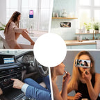 Silikoninė lipni plokštelė telefonui BALTA