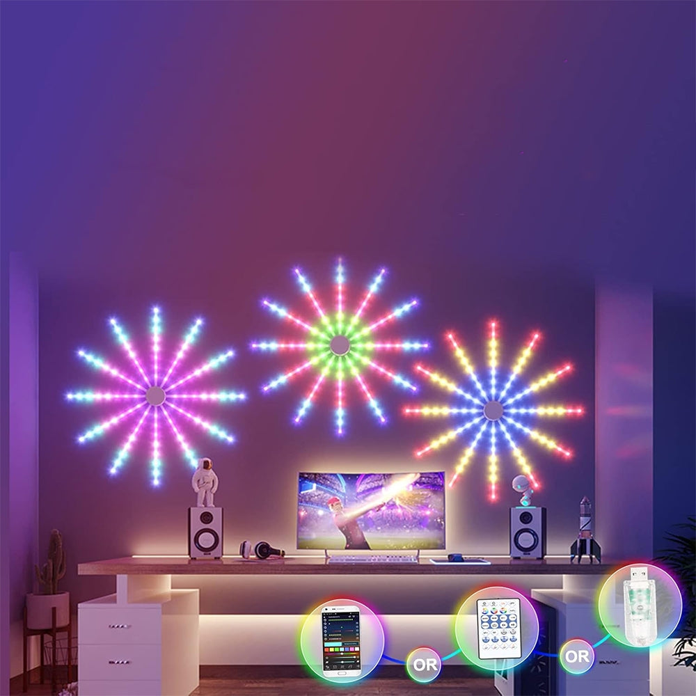 LED dekoracija "Fejerverkas"