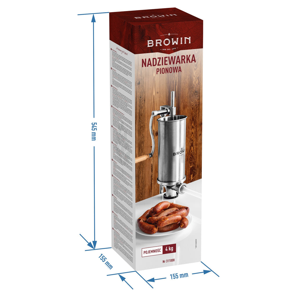Rankinis vertikalus kimštuvas 4kg