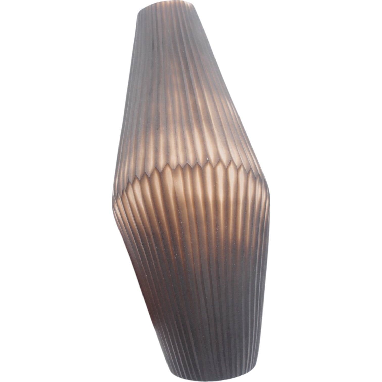 Stiklinė dekoratyvinė vaza, 19×32 cm