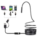 USB endoskopinė kamera 5 m su LED apšvietimu (Type-C / Micro USB)