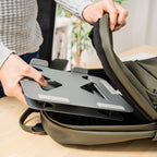 Folding and Adjustable Laptop Stand Lastan InnovaGoods-6