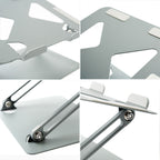Folding and Adjustable Laptop Stand Lastan InnovaGoods-5