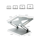 Folding and Adjustable Laptop Stand Lastan InnovaGoods-2